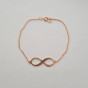 Silver bracelets with gilding