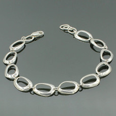 Браслет зі срібла ''Неоліт'' без камінців-вставок