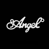 Кольє з ім'ям Angel срібна підвіска на ланцюжку