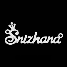 Necklace with the name Snizhana, silver pendant on a chain