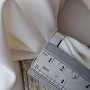 Обручка з білого золота американка гладка класична широка з фаскою по краях