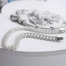 Срібний браслет плетіння Венеція 925 проби красивий чоловічий подарунок