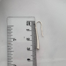 Сережки срібні гладкі