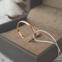 Обручка золота Європейка класична тонка
