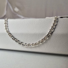 Срібний ланцюжок з незвичайним плетінням Нонна