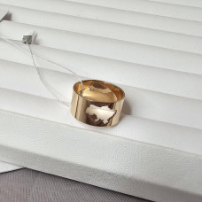 Каблучка золота патріотична з контуром України