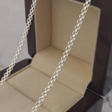 Ланцюжок срібний з оригінальним плетінням Бісмарк