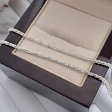 Ланцюжок срібний з красивим плетінням Колосок 40 см