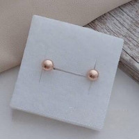 Сережки вкрутки із золота зкульки маленькі без каменів