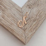 Кулон буква Л золота під ланцюжок або шнур