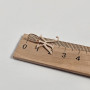 Підвіска буква Ж із золота під ланцюжок або шнур