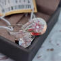 Срібний гарнітур із золотом