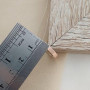 Обручка зі срібла зі золотою напайкою