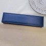 Коробочка для браслета синя з дизайнерського текстилю