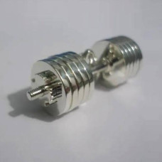 Крутий кулон "Гантеля" розбірна зі срібла 925 проби